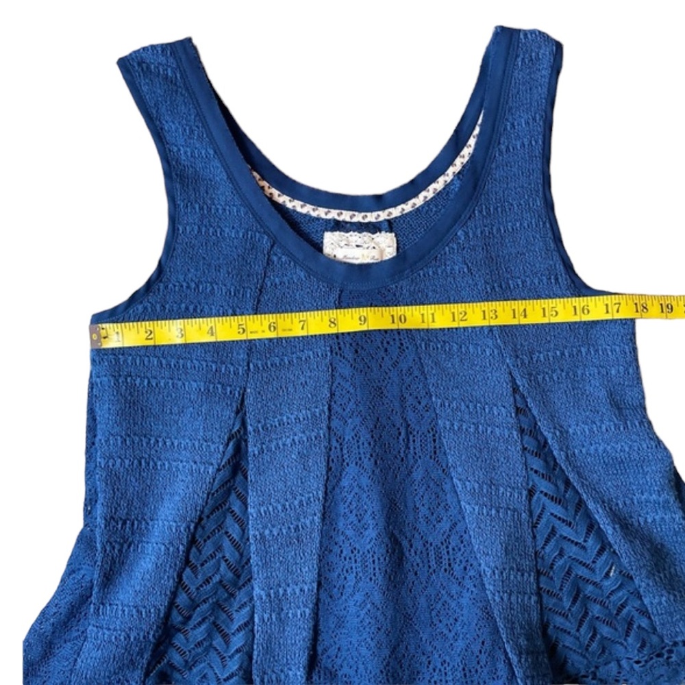 EUC Anthropologie Meadow Rue “Carrigan” Crochet Tank Top - Picture 7 of 11